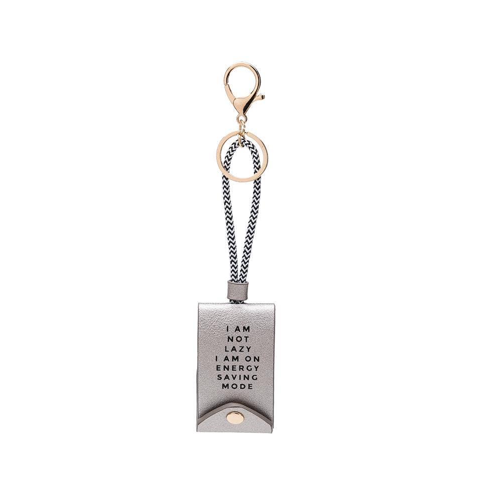 Pewter USB & iPhone Charger Accessory HOUSE OF SHE