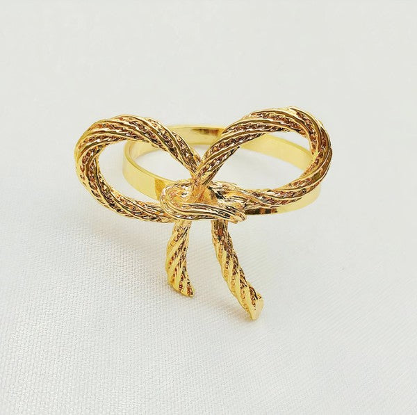 Bow Napkin Ring Set - HOUSE OF SHE