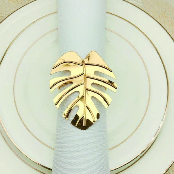 Leaf Napkin Ring - HOUSE OF SHE