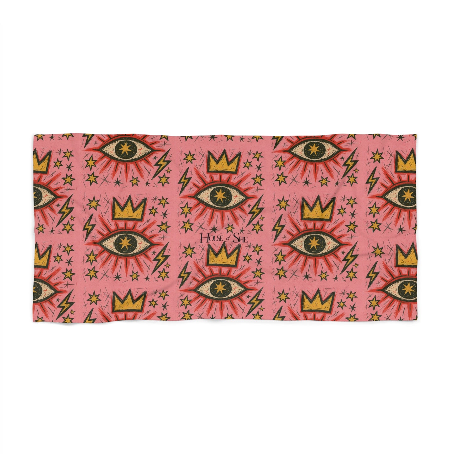 Vibrant Eye-Catching Beach Towel – Perfect for Summer Days & Pool Parties