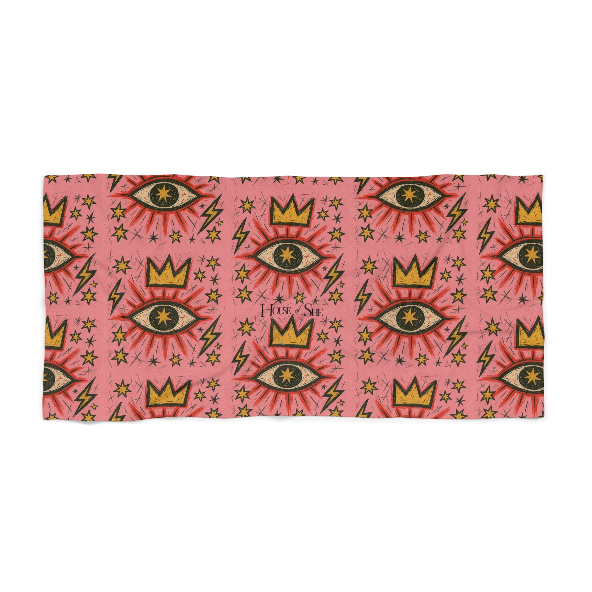 Vibrant Eye-Catching Beach Towel – Perfect for Summer Days & Pool Parties - HOUSE OF SHE
