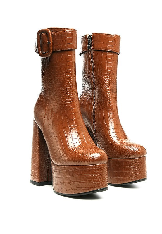 Bumpy Platform Heels HOUSE OF SHE