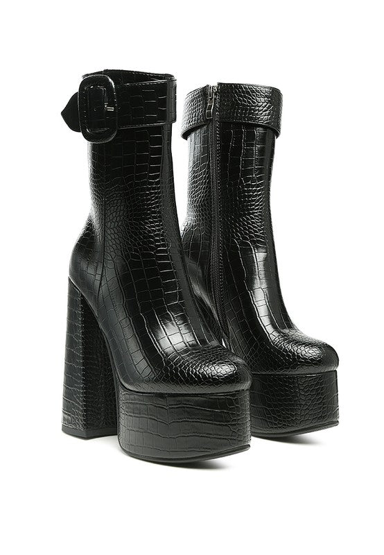 Bumpy Platform Heels HOUSE OF SHE
