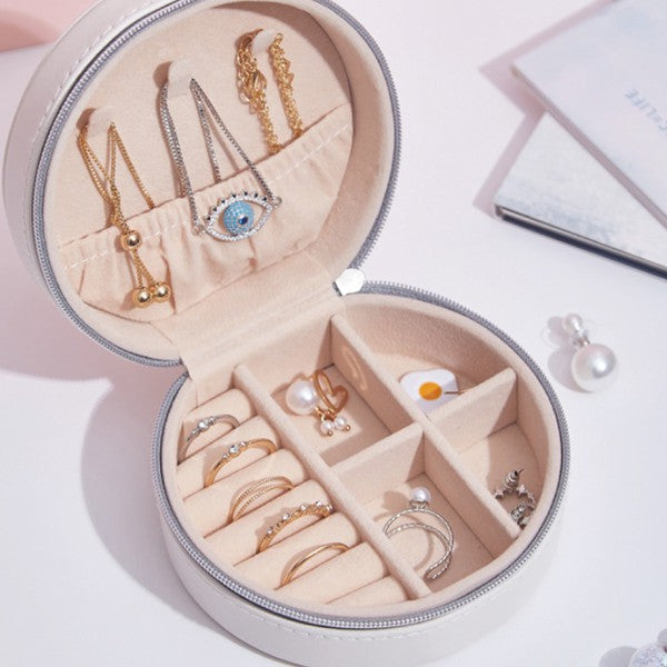 Round Jewelry Case  HOUSE OF SHE