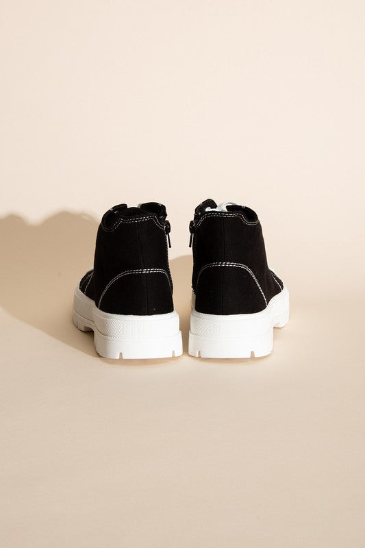 CRAYON-G Lace up Sneakers  HOUSE OF SHE