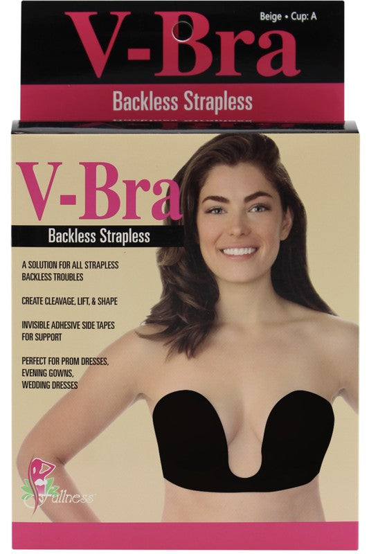 Backless Strapless V-Bra 7008 - HOUSE OF SHE