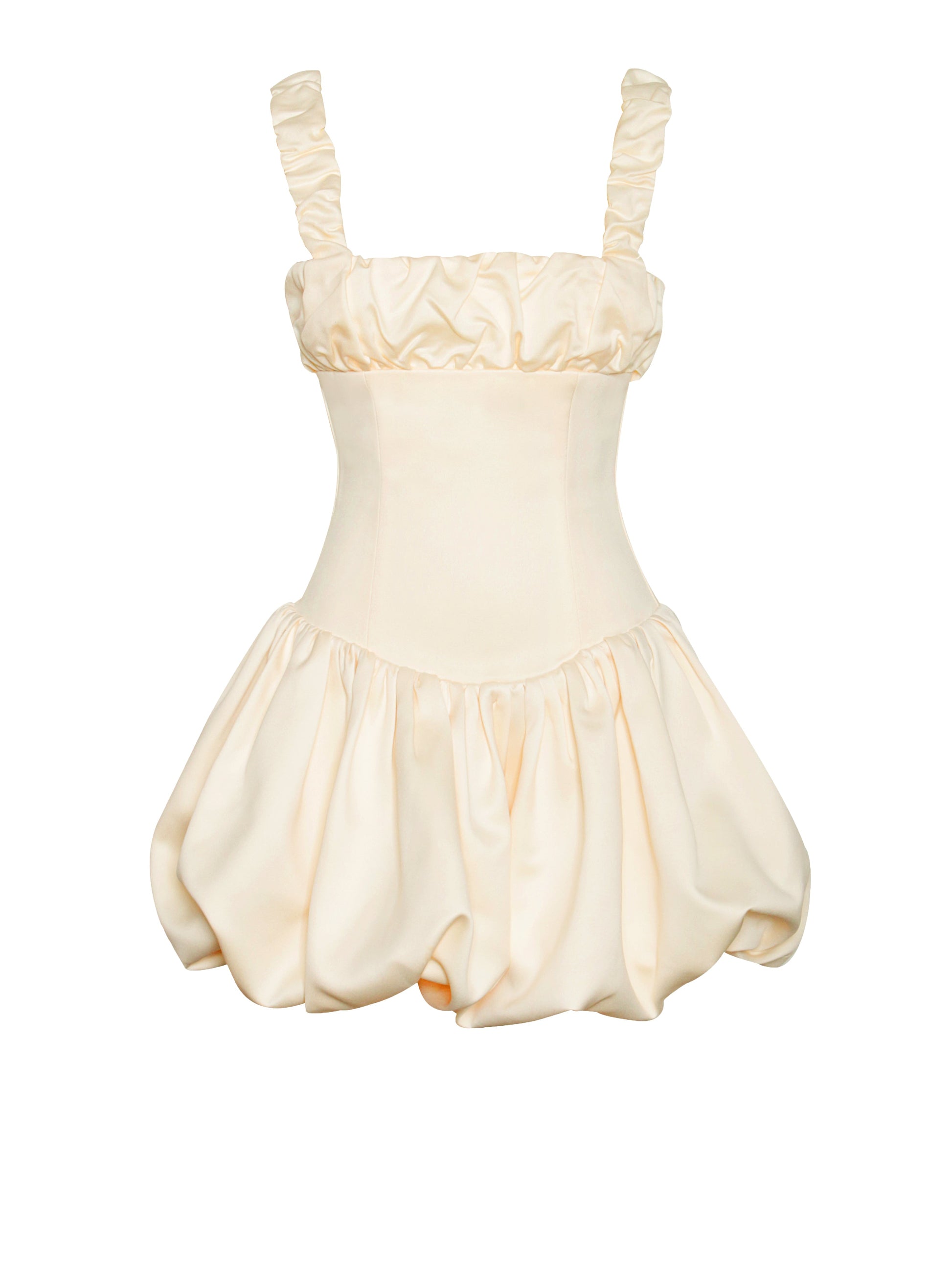 Aubrey Satin Mini Dress - HOUSE OF SHE