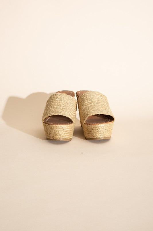 BOUNTY-S JUTE PLATFORM WEDGES HOUSE OF SHE