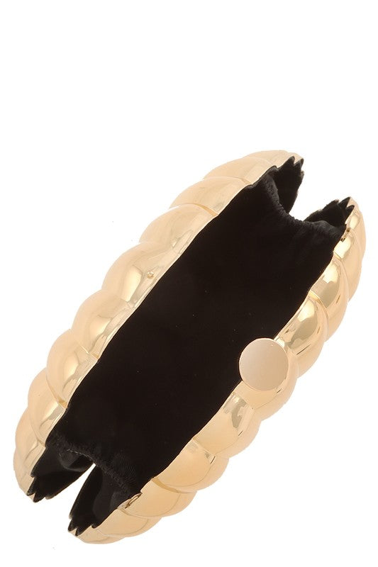 Seashell Gold Shaped Crossbody Bag - HOUSE OF SHE