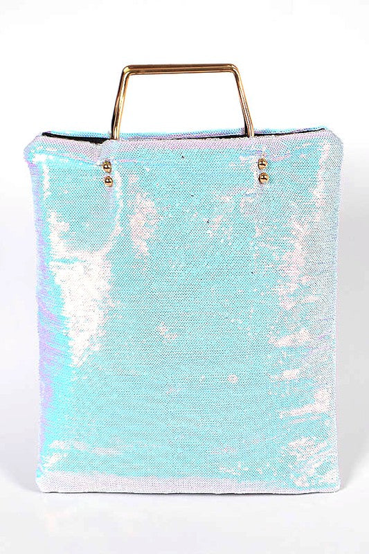 Ariel Convertible Sequins Folding Clutch