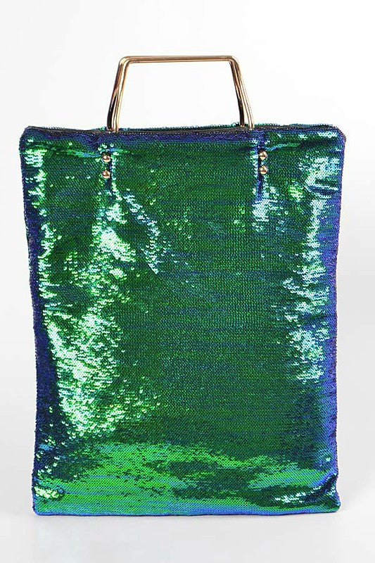 Ariel Convertible Sequins Folding Clutch