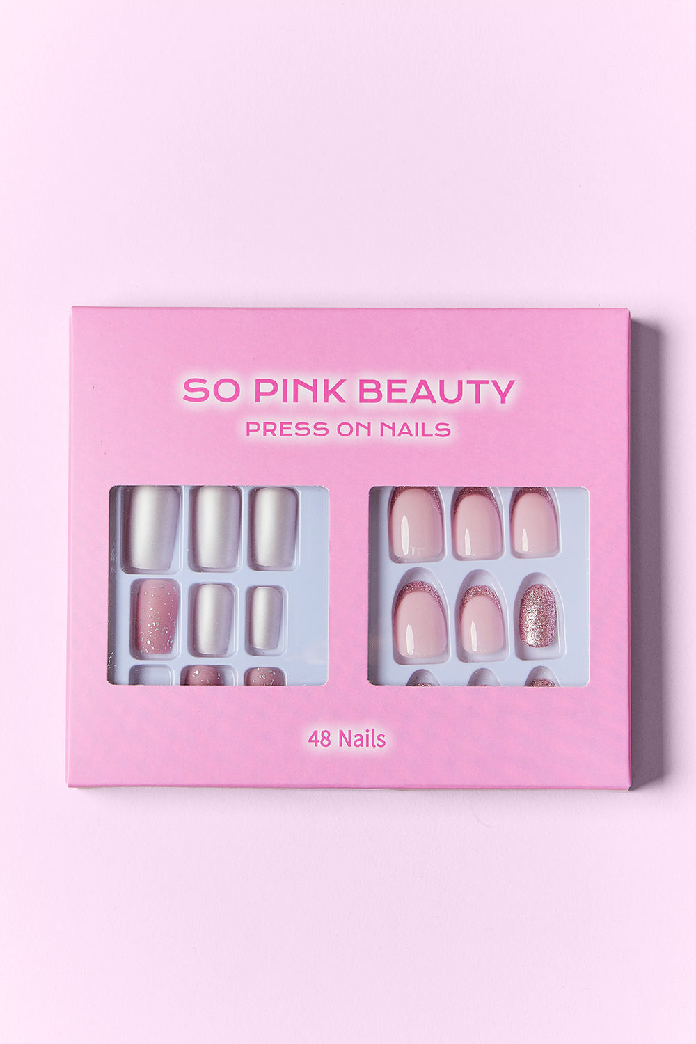 SO PINK BEAUTY Press On Nails 2 Packs - HOUSE OF SHE