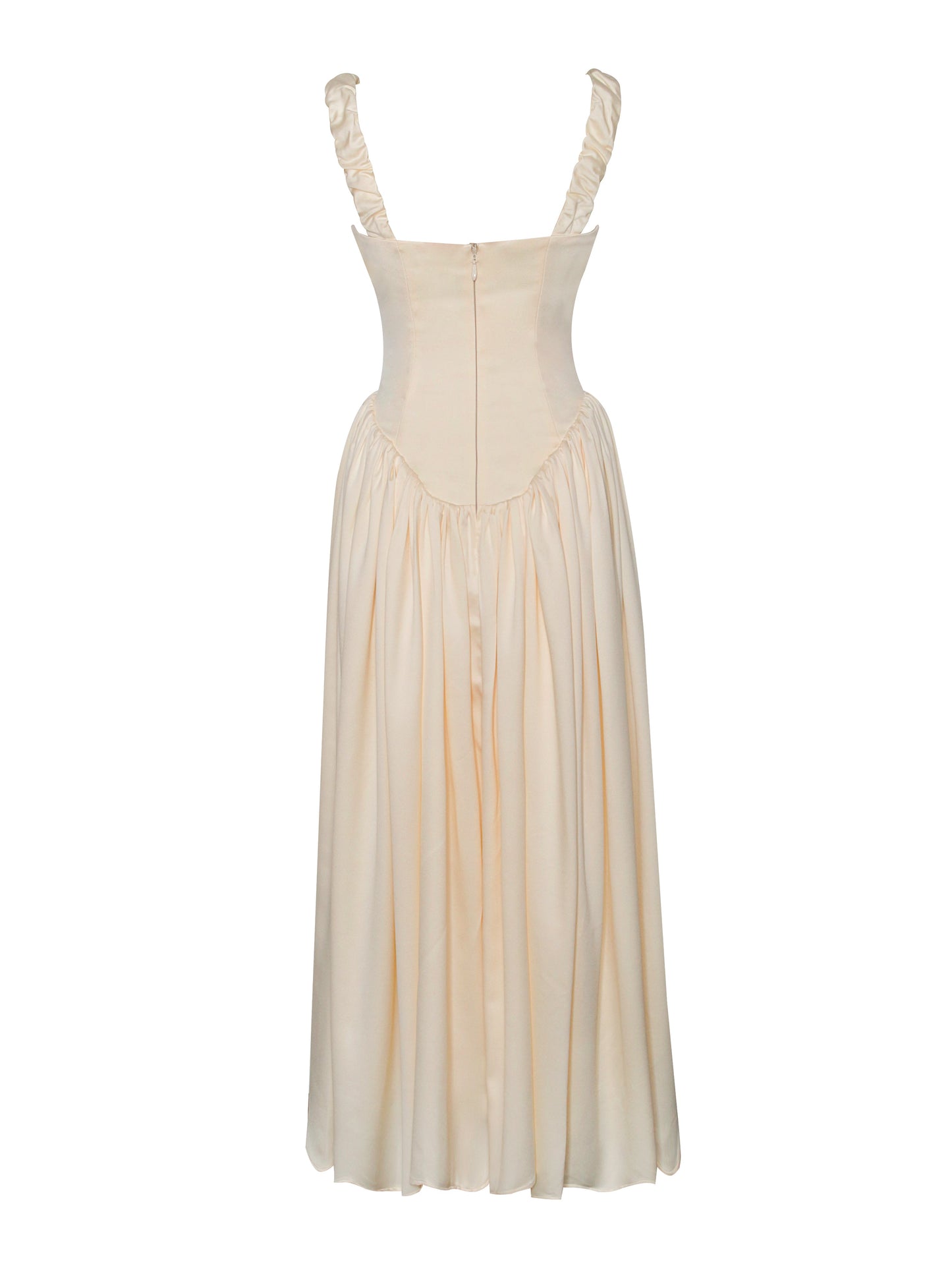 Noreen Satin Corset Maxi Dress HOUSE OF SHE