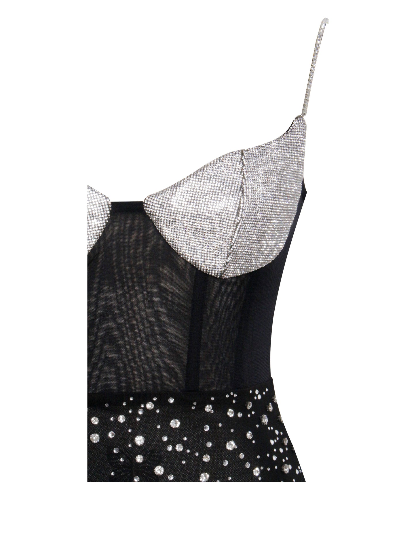 Jimena Rhinestone Maxi Dress - HOUSE OF SHE