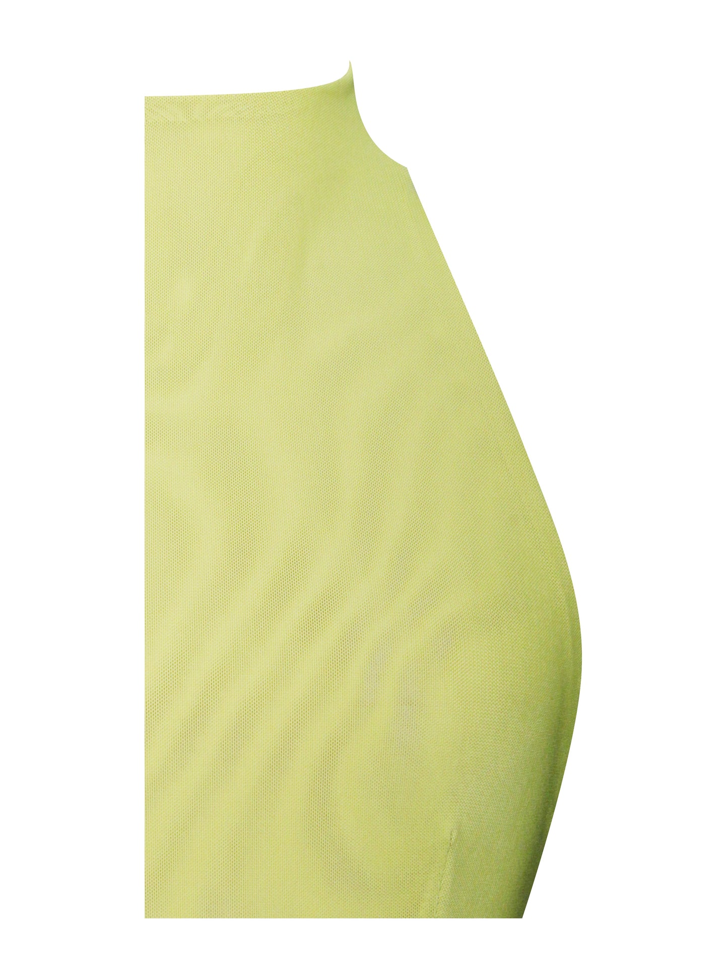 Irene Olive Green Mesh Turtleneck Dress - HOUSE OF SHE