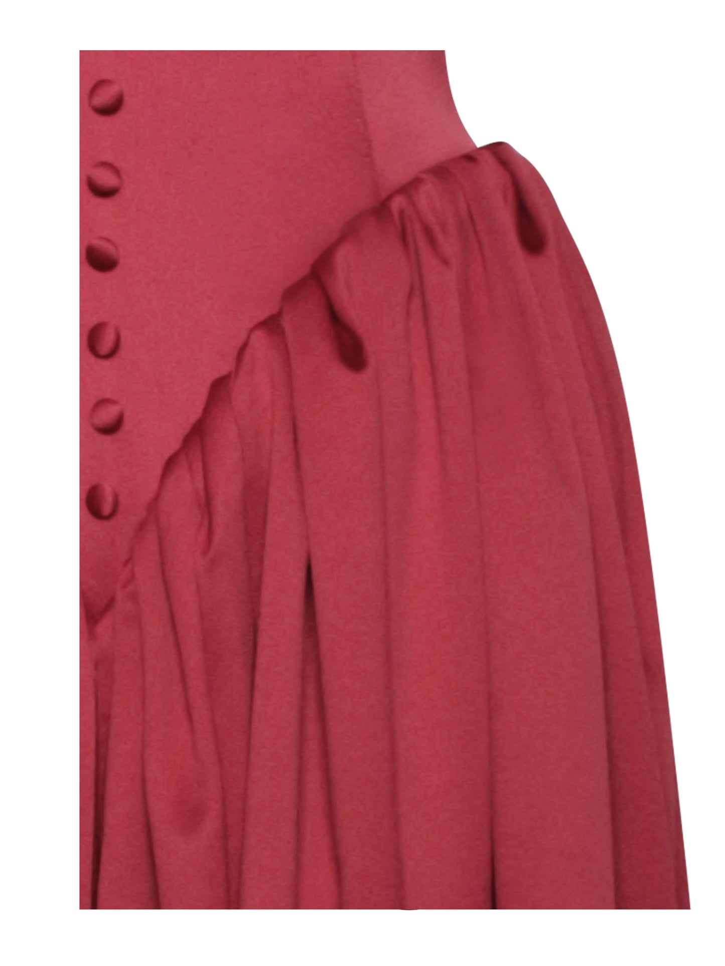 Cara Red Plunging Halter Backless Maxi Dress - HOUSE OF SHE