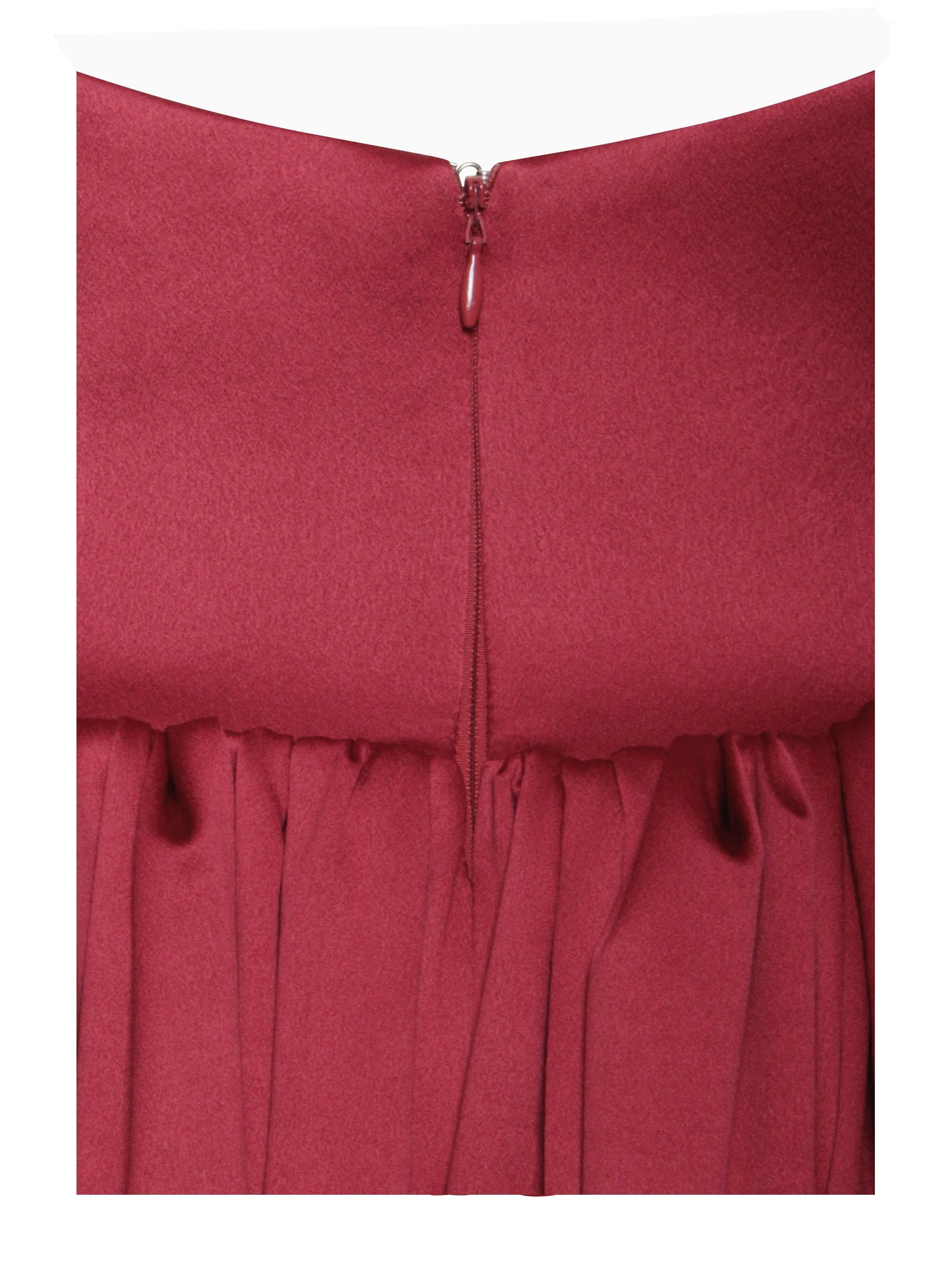 Cara Red Plunging Halter Backless Maxi Dress - HOUSE OF SHE