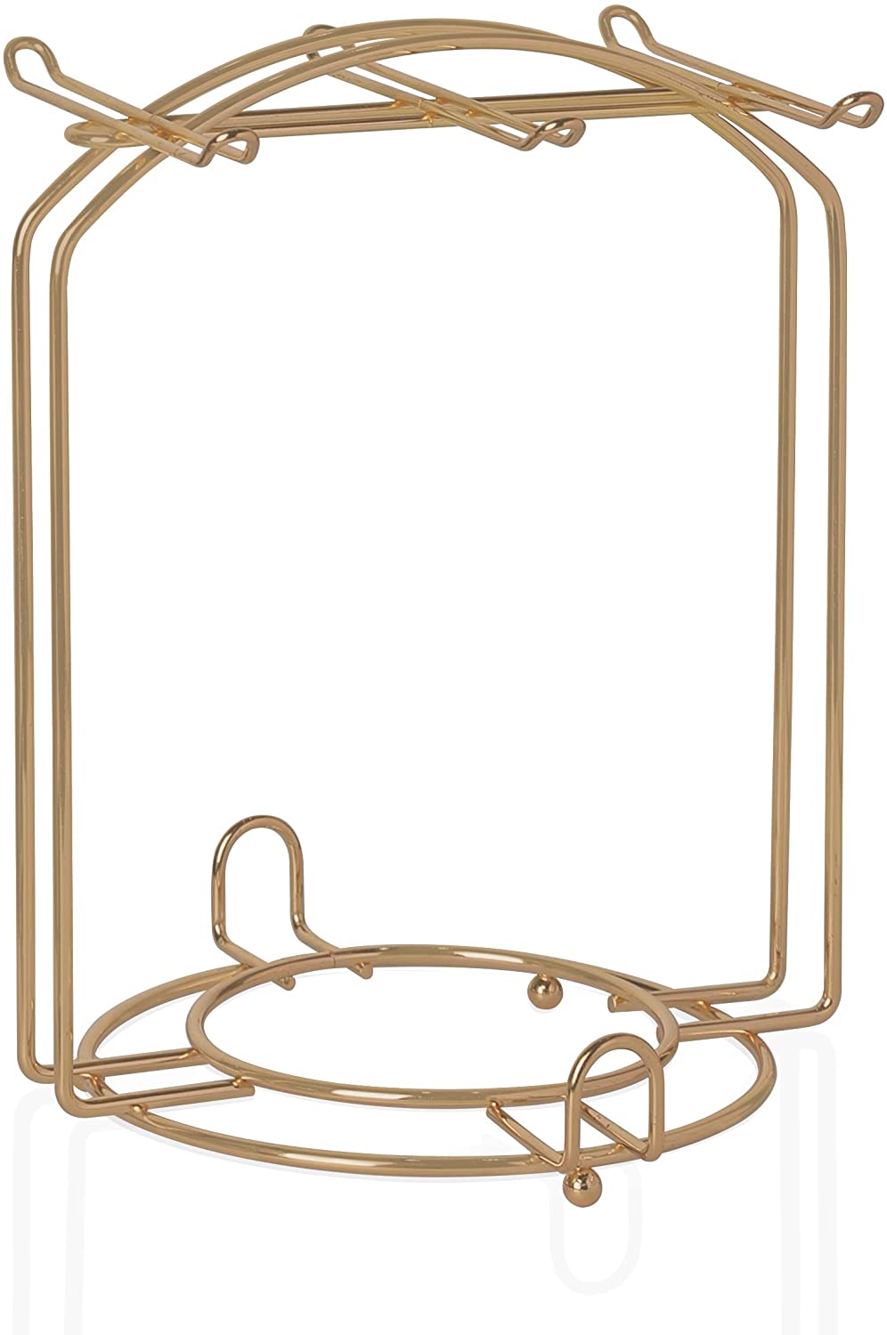 Stainless Steel Wire Rack Display Stand Service for Tea Cups HOUSE OF SHE