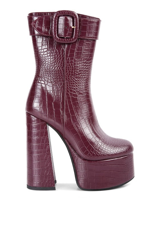 Bumpy Platform Heels HOUSE OF SHE
