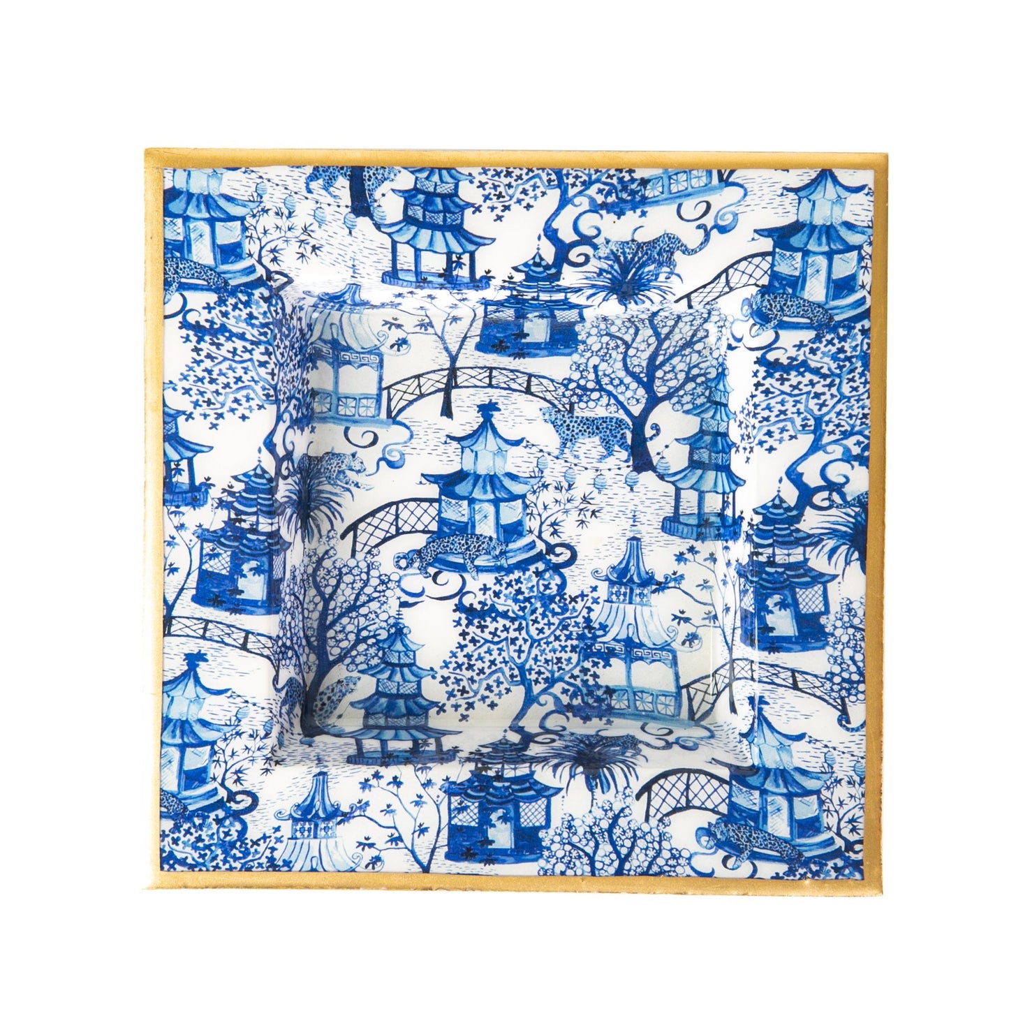 Garden Party Enameled Smidge Tray HOUSE OF SHE