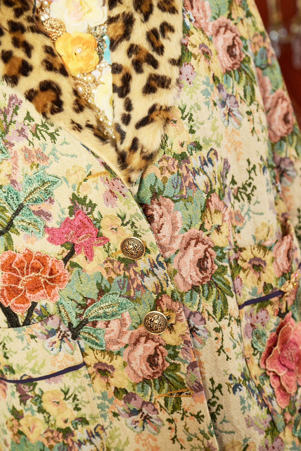 Remember The Time Jacquard Coat - HOUSE OF SHE