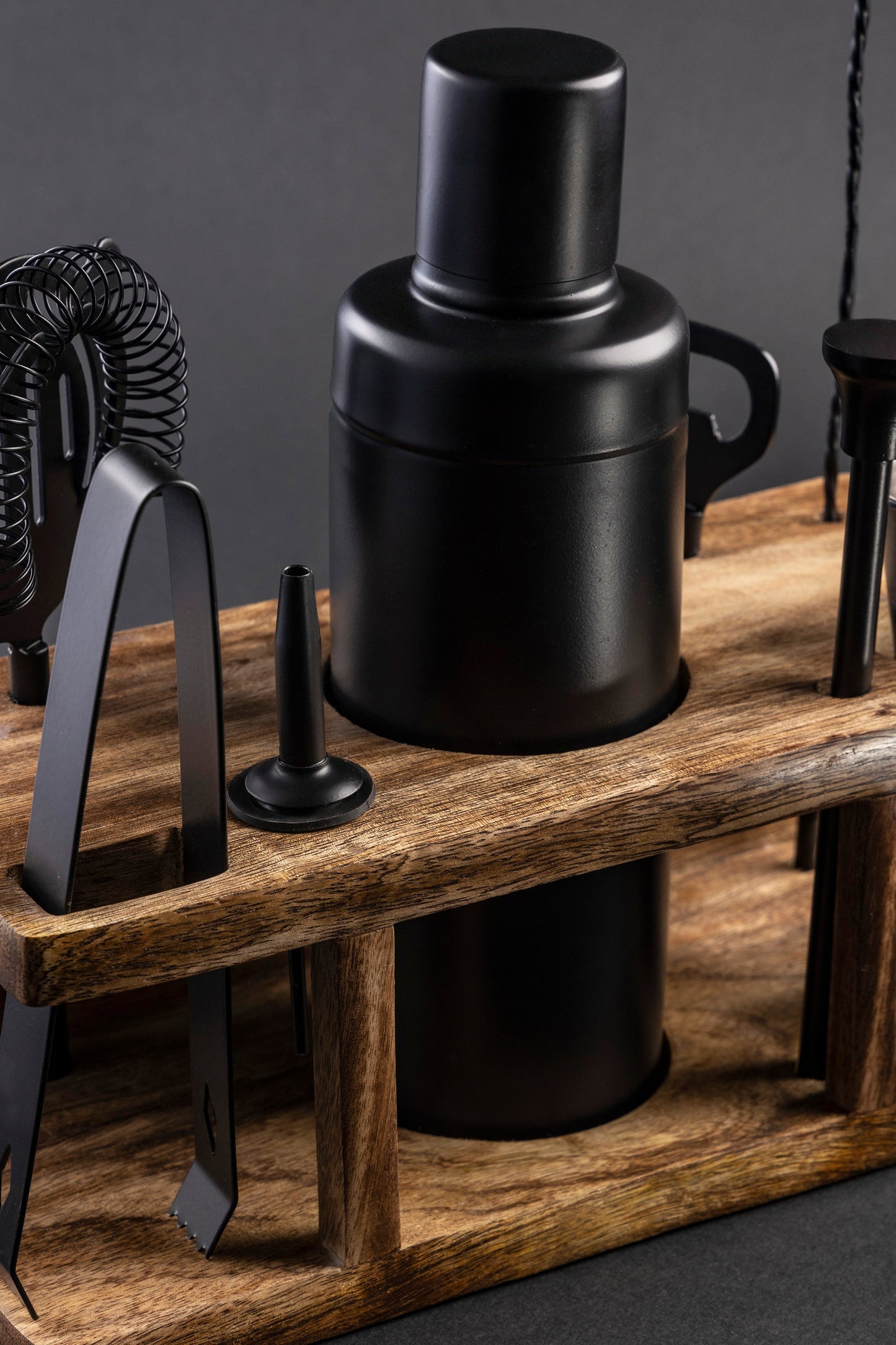 Belaire Bar Tools Set, Black HOUSE OF SHE