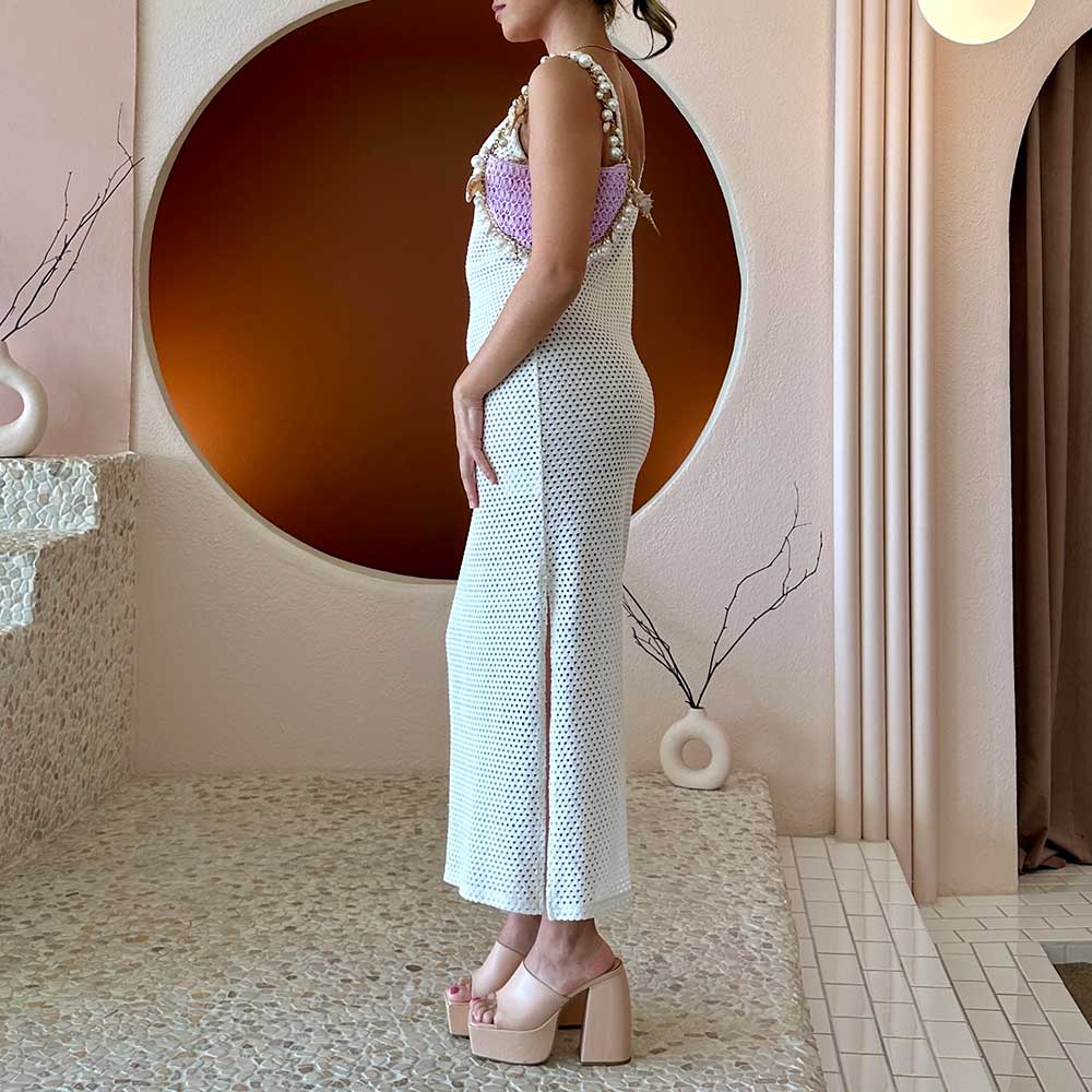 Isla Sand Small Straw Top Handle Bag HOUSE OF SHE