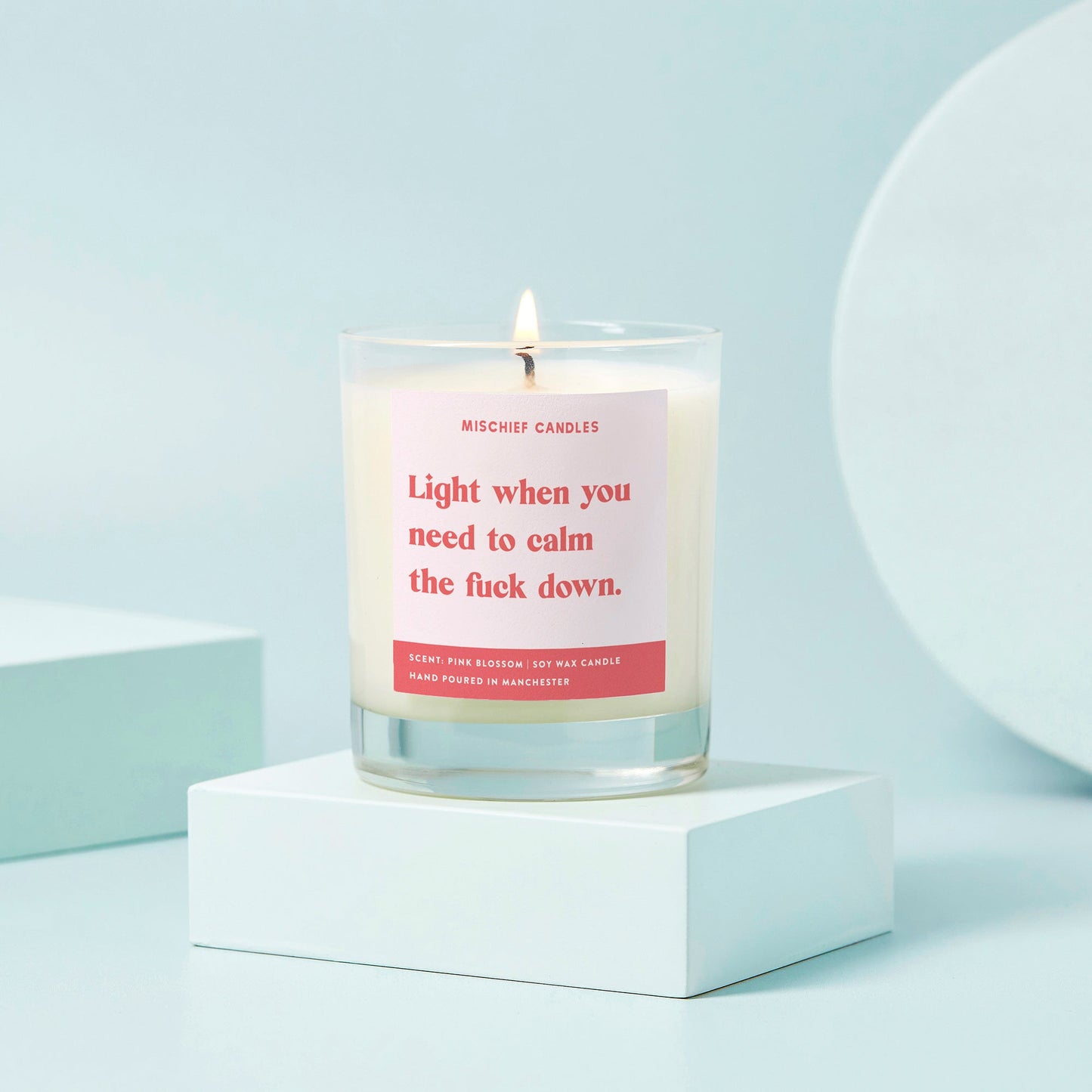 Calm the Fuck Down Friendship Gift Candle