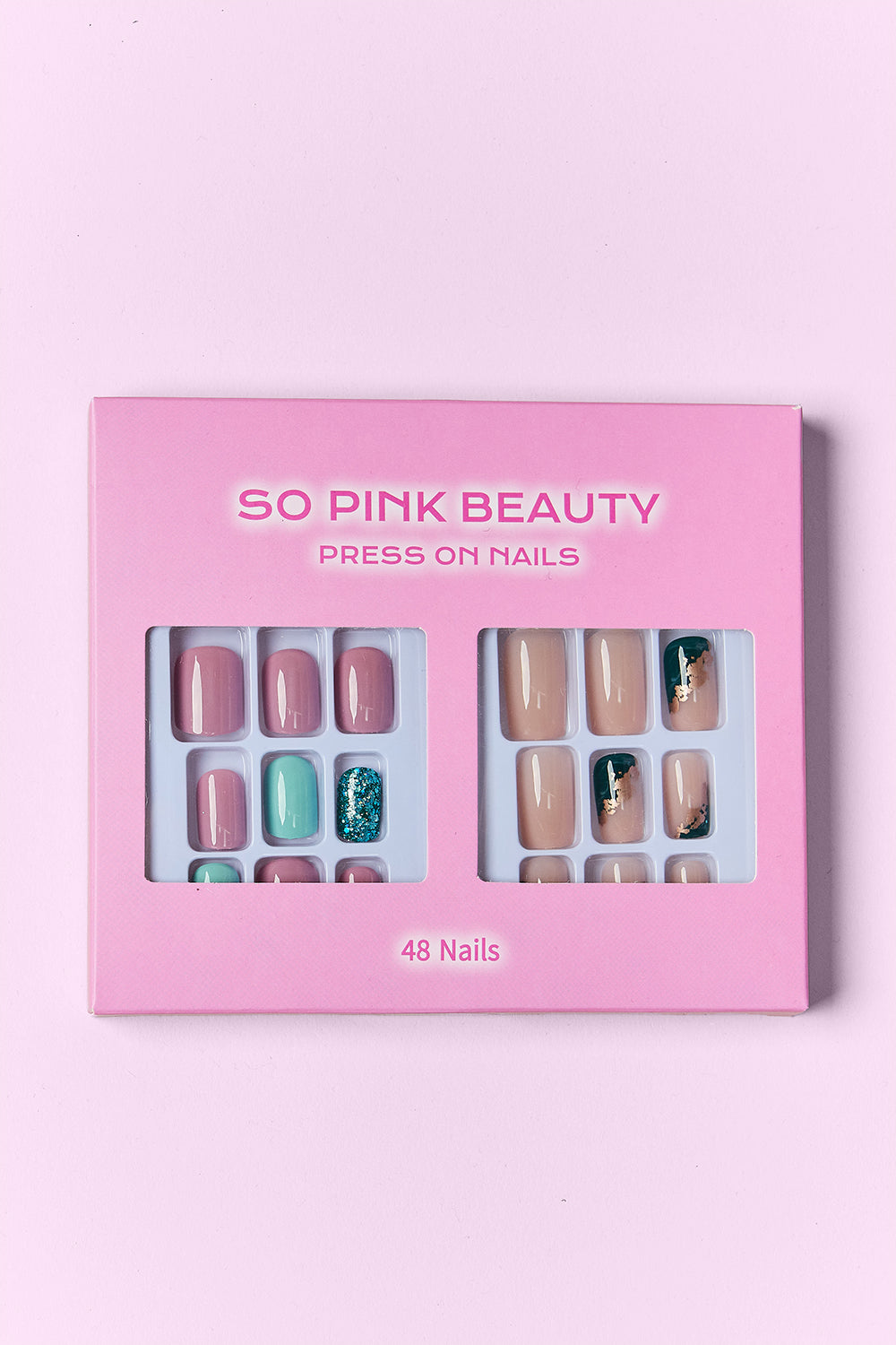 SO PINK BEAUTY Press On Nails 2 Packs - HOUSE OF SHE