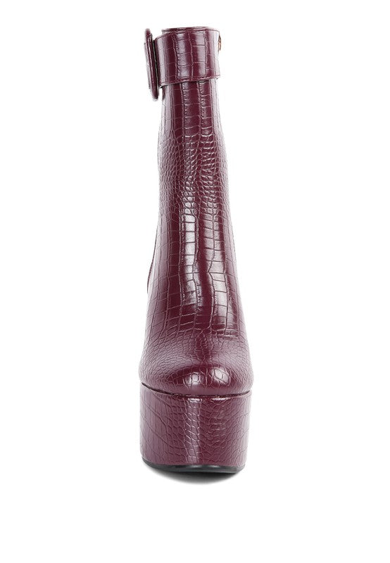 Bumpy Platform Heels HOUSE OF SHE