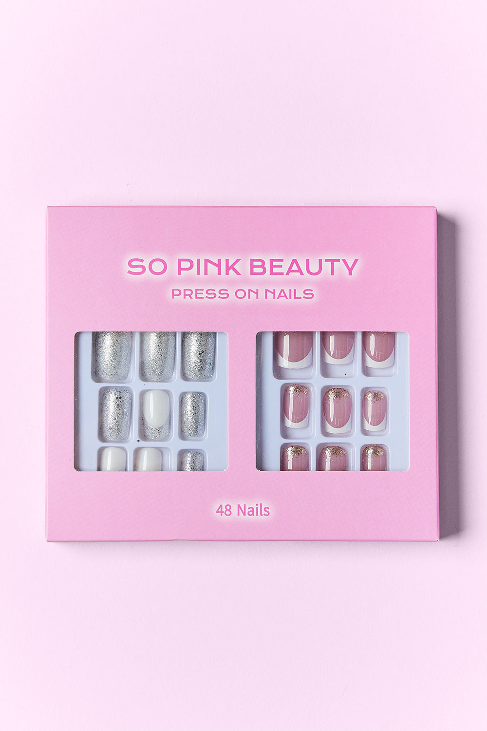 SO PINK BEAUTY Press On Nails 2 Packs - HOUSE OF SHE