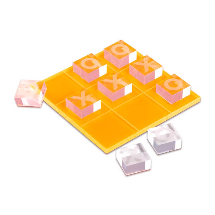 Vince Acrylic Tic Tac Toe Set - HOUSE OF SHE