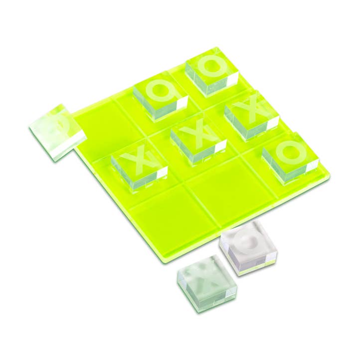 Vince Acrylic Tic Tac Toe Set - HOUSE OF SHE