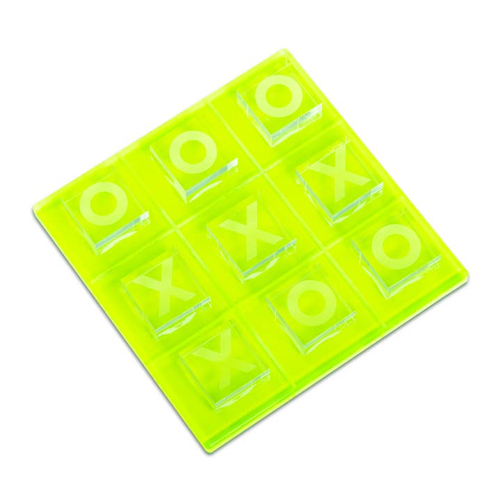 Vince Acrylic Tic Tac Toe Set - HOUSE OF SHE
