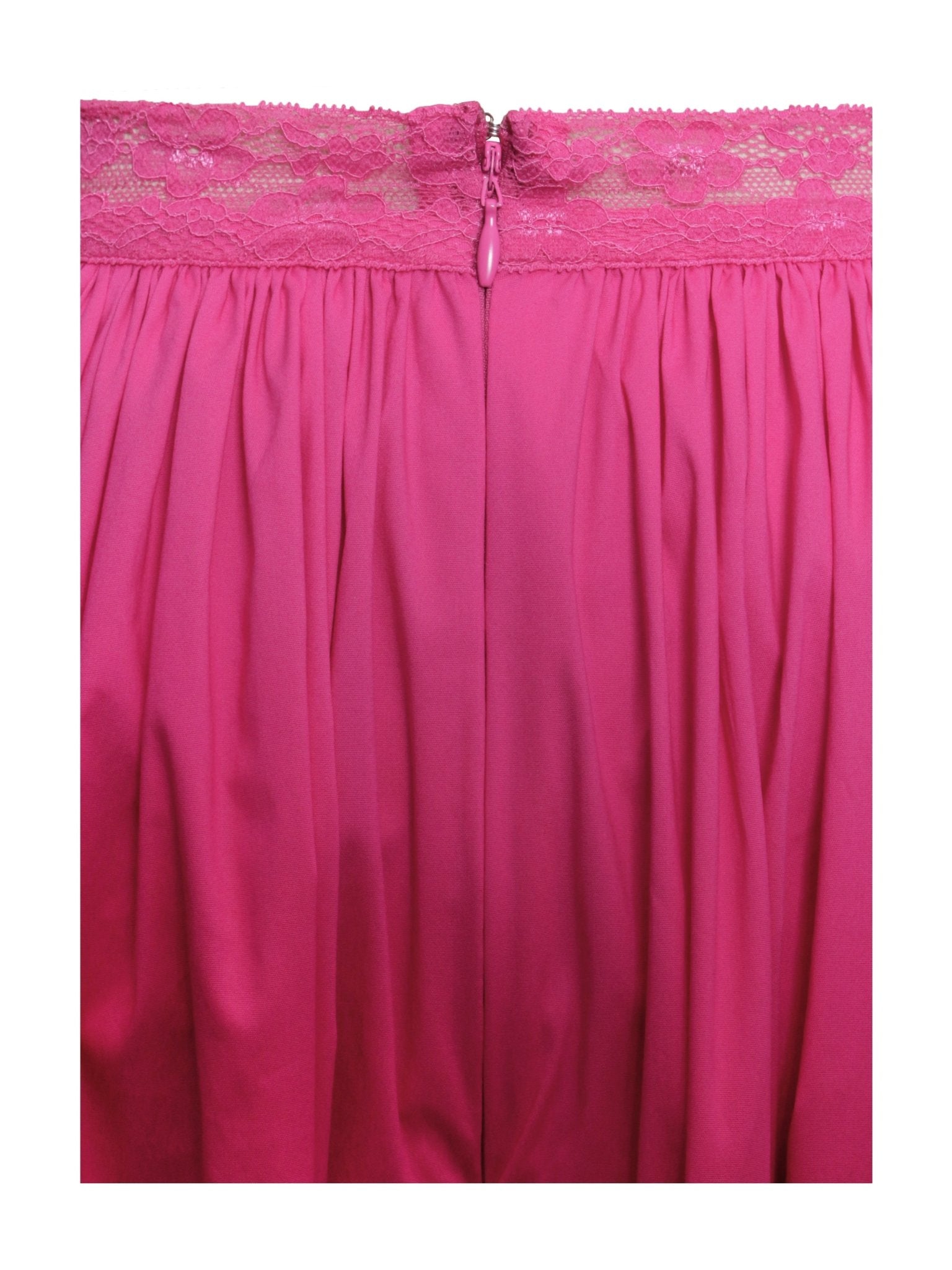 Chloe Fuchsia Cotton Maxi Skirt - HOUSE OF SHE