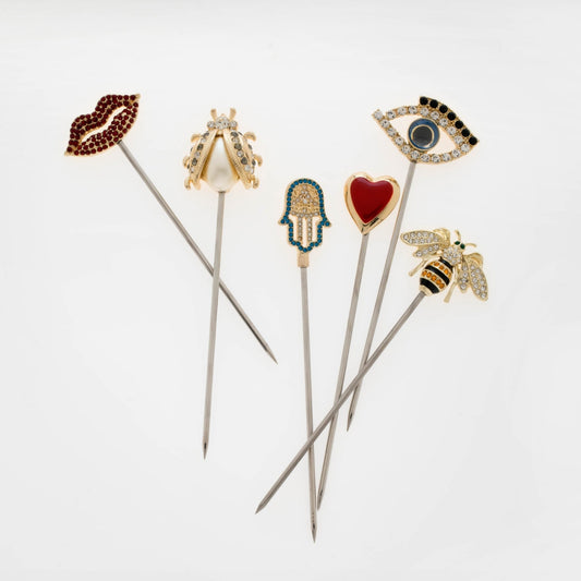 Lucky charm cocktail picks - HOUSE OF SHE