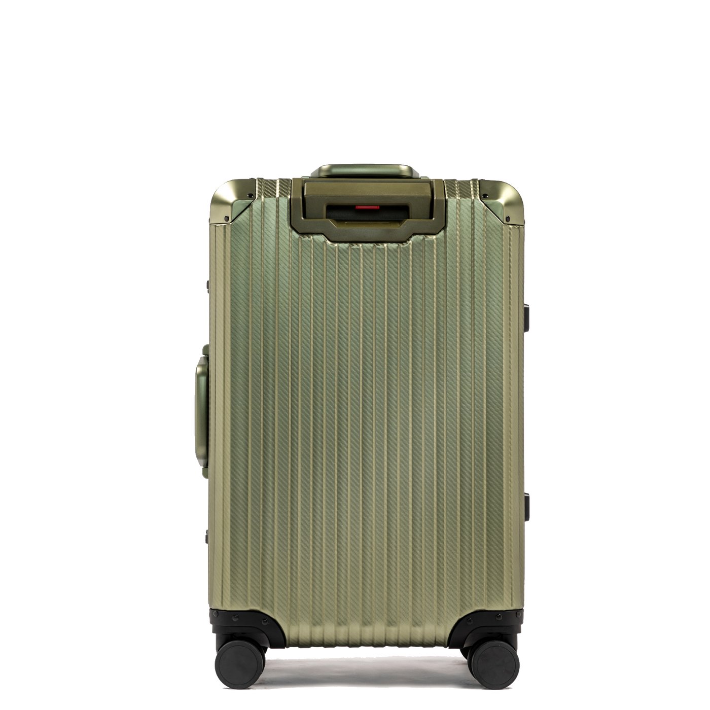 Military Green Aluminum Travel Suitcase - HOUSE OF SHE