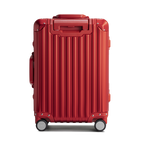 TREVA Aluminum Suitcase Red