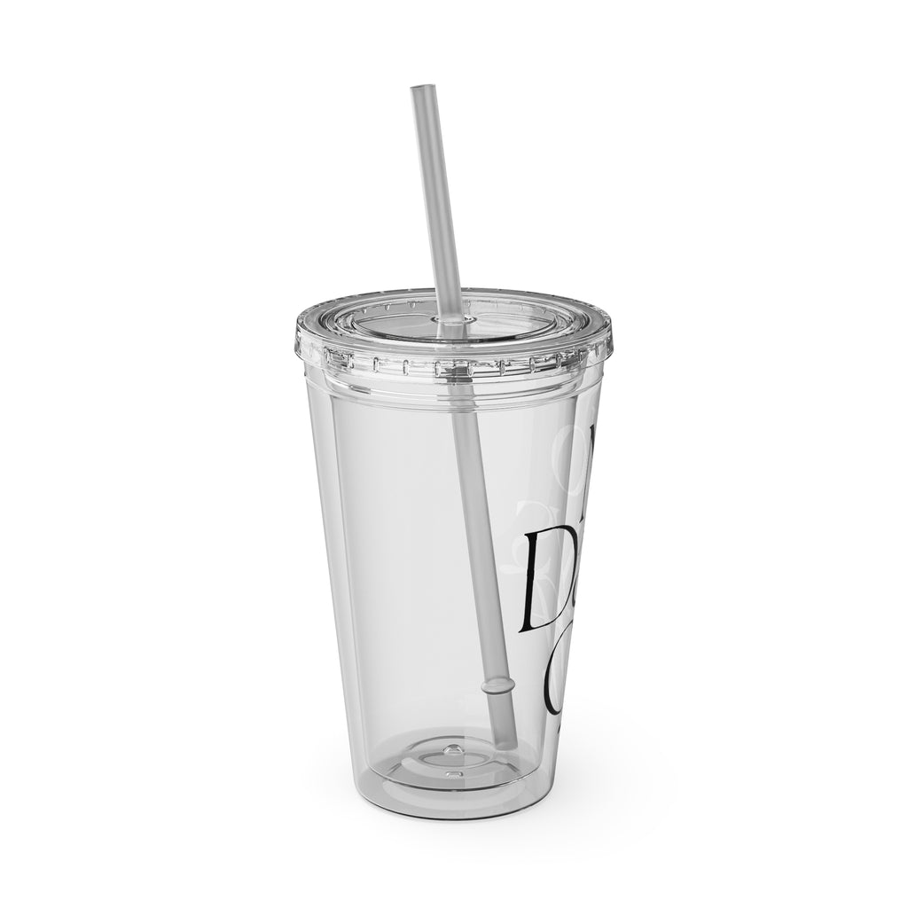 Sunsplash Tumbler with Straw, 16oz - HOUSE OF SHE