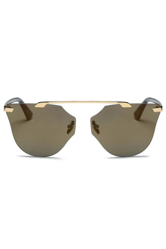 Haley Round Cat Eye Fashion Sunglasses  HOUSE OF SHE