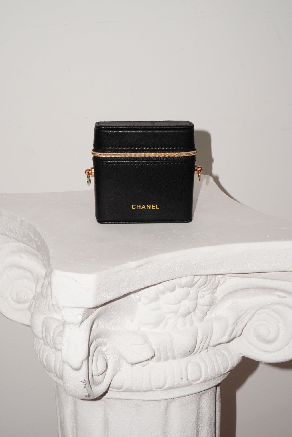 CHANEL CC Novelty Case & Pouch Black Chain Bag  HOUSE OF SHE