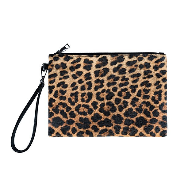 Leopard Clutch Bag  HOUSE OF SHE