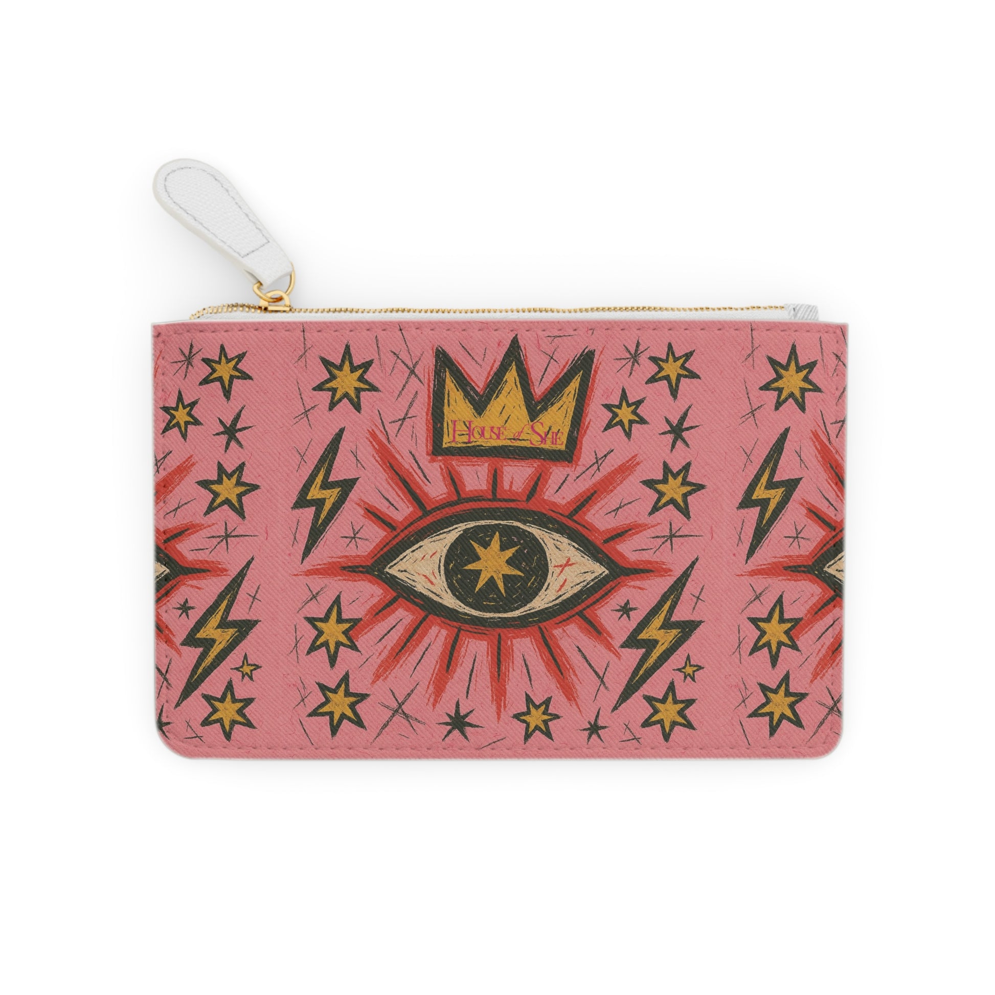 Bohemian Mini Clutch Bag - All-Seeing Eye Design - HOUSE OF SHE