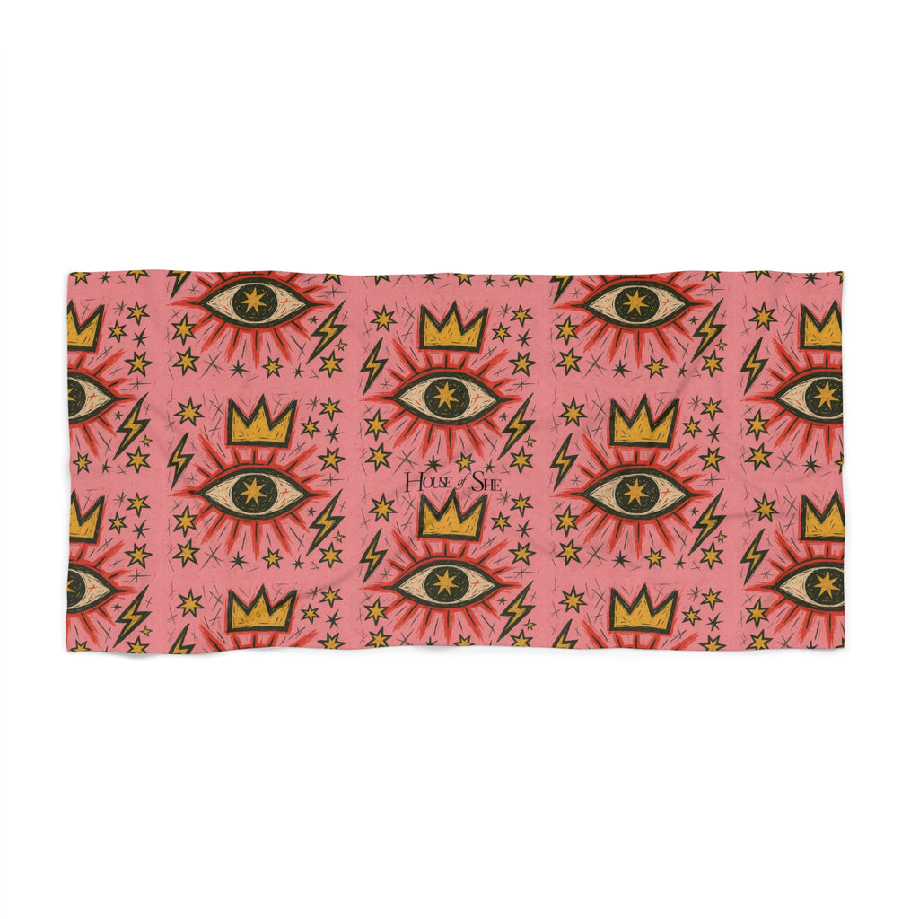 Vibrant Eye-Catching Beach Towel – Perfect for Summer Days & Pool Parties - HOUSE OF SHE