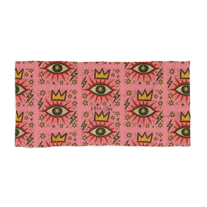 Vibrant Eye-Catching Beach Towel – Perfect for Summer Days & Pool Parties