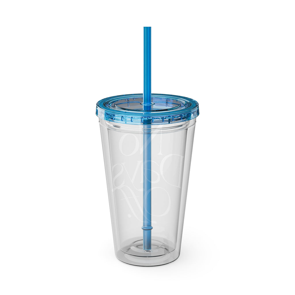 Sunsplash Tumbler with Straw, 16oz - HOUSE OF SHE
