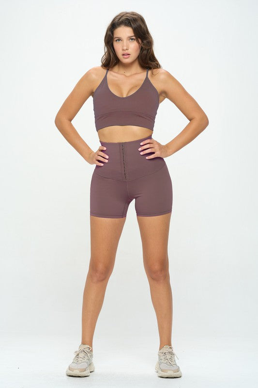 Corset Waist Buttery Soft Shorts Body Shaper  HOUSE OF SHE