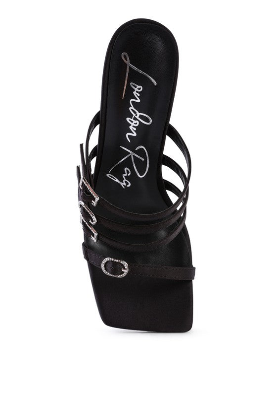 NYLE PLATFORM HEELED SANDALS  HOUSE OF SHE