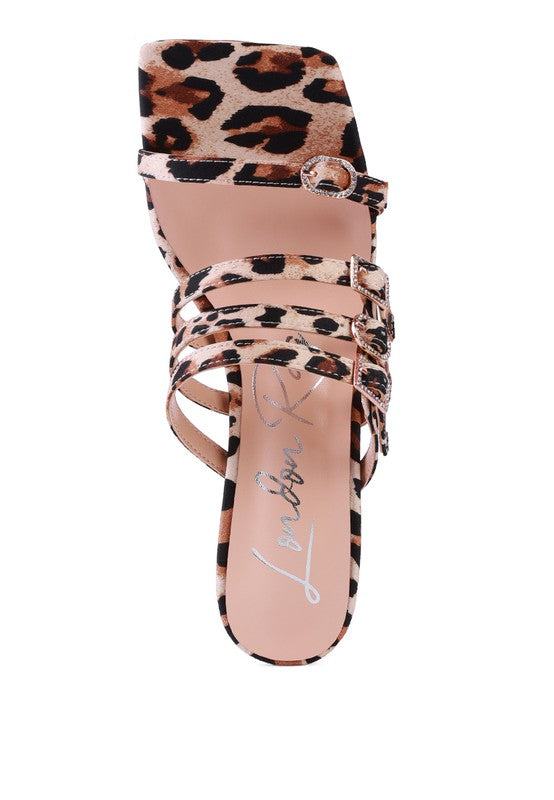 NYLE PLATFORM HEELED SANDALS  HOUSE OF SHE