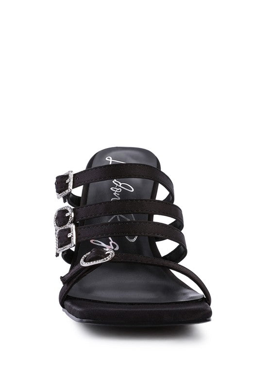 NYLE PLATFORM HEELED SANDALS  HOUSE OF SHE